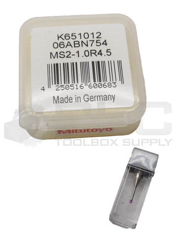 NEW MITUTOYO K651012 MEASURING HEAD 06ABN754 MS2-1.0R4.5