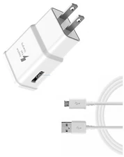 Motorola Moto E 2020/Moto E7/E7+/G5/G5+/G6 Play Fast Adaptive Wall Car Micro USB