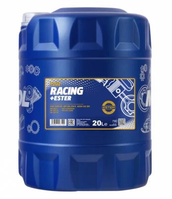 20 L Huile Moteur MANNOL Racing+Ester 10W-60 API SN/CH-4 ACEA A3/B4 - Photo 1/2