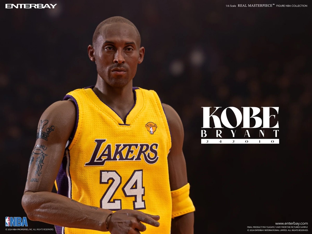 スポーツ Enterbay Kobe Bryant ENTERBAY 1/6 Real Masterpiece NBA KOBE BRYANT Action Figure