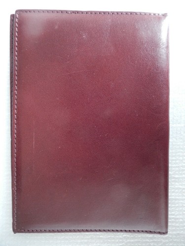 Burgundy Leather Wallet - Arnold and Arnold - London Leather Goods - BiFold - Picture 5 of 7