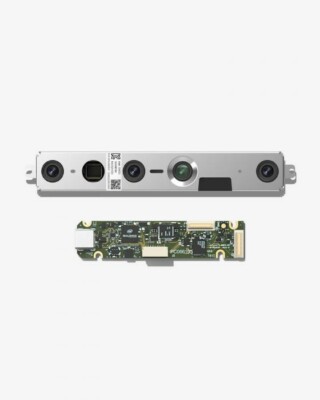 1 D455 Kit: Tiefenmodul D450 + Vision Prozessor D4 Platine V3 + Flexi Interp.