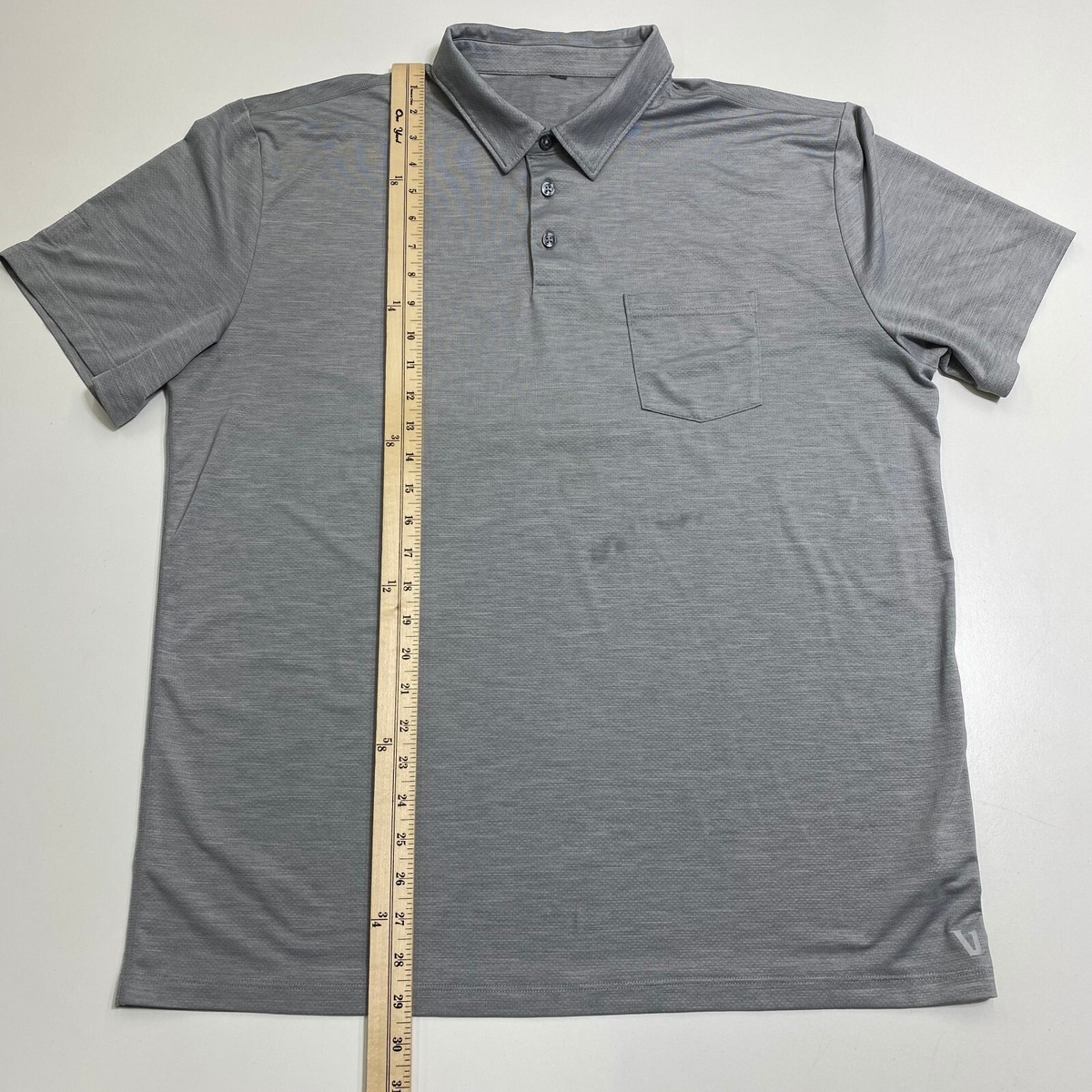 【vuori/ヴオリ】ポロシャツ　ダークグレー vuori/ヴオリ】ポロシャツ ダークグレー トップス