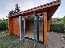 Selbstgebautes isoliert Gartenbüro DIY-Kit ISO Gartenhaus Studio-Büro "Mars"