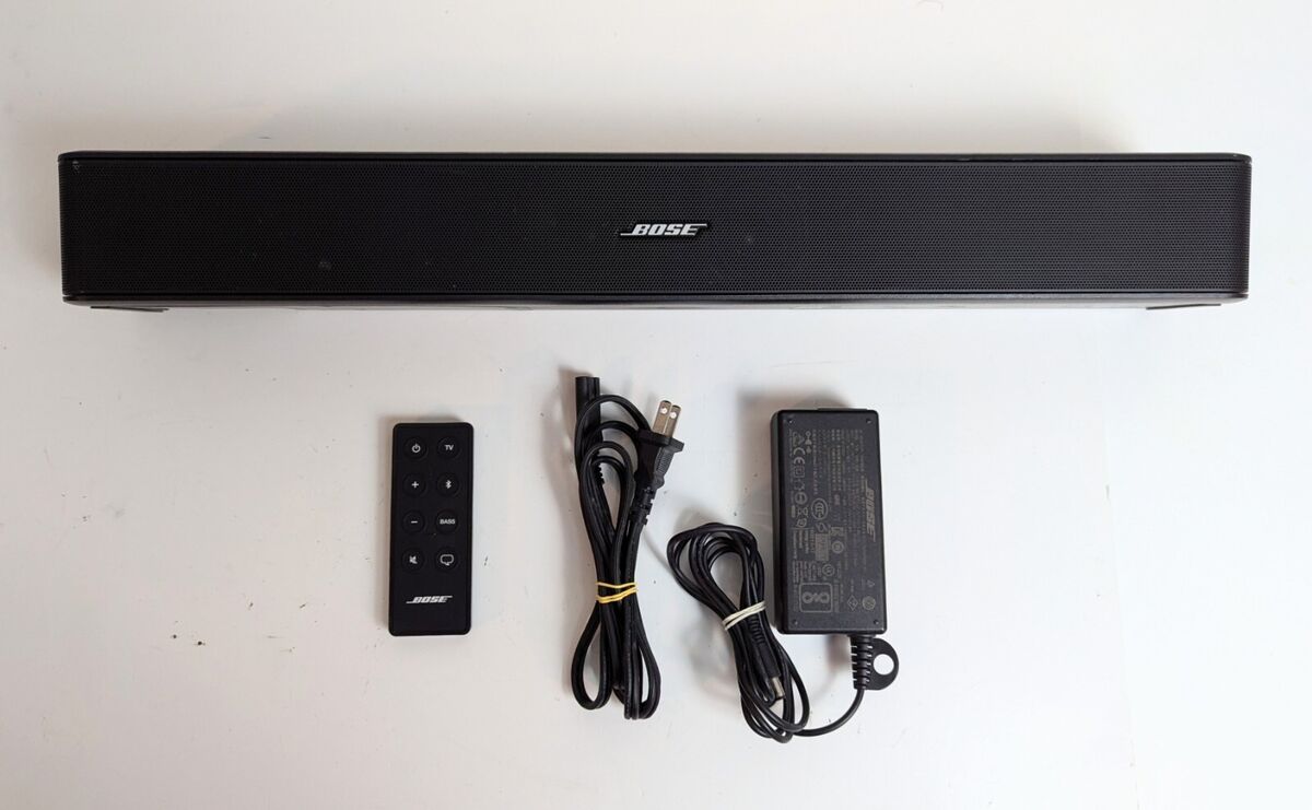 Bose Solo 5 Bluetooth Sound Bar 418775 Remote Power Adapter Bose Solo 5 Bluetooth Sound Bar 418775 Remote Power Adapter