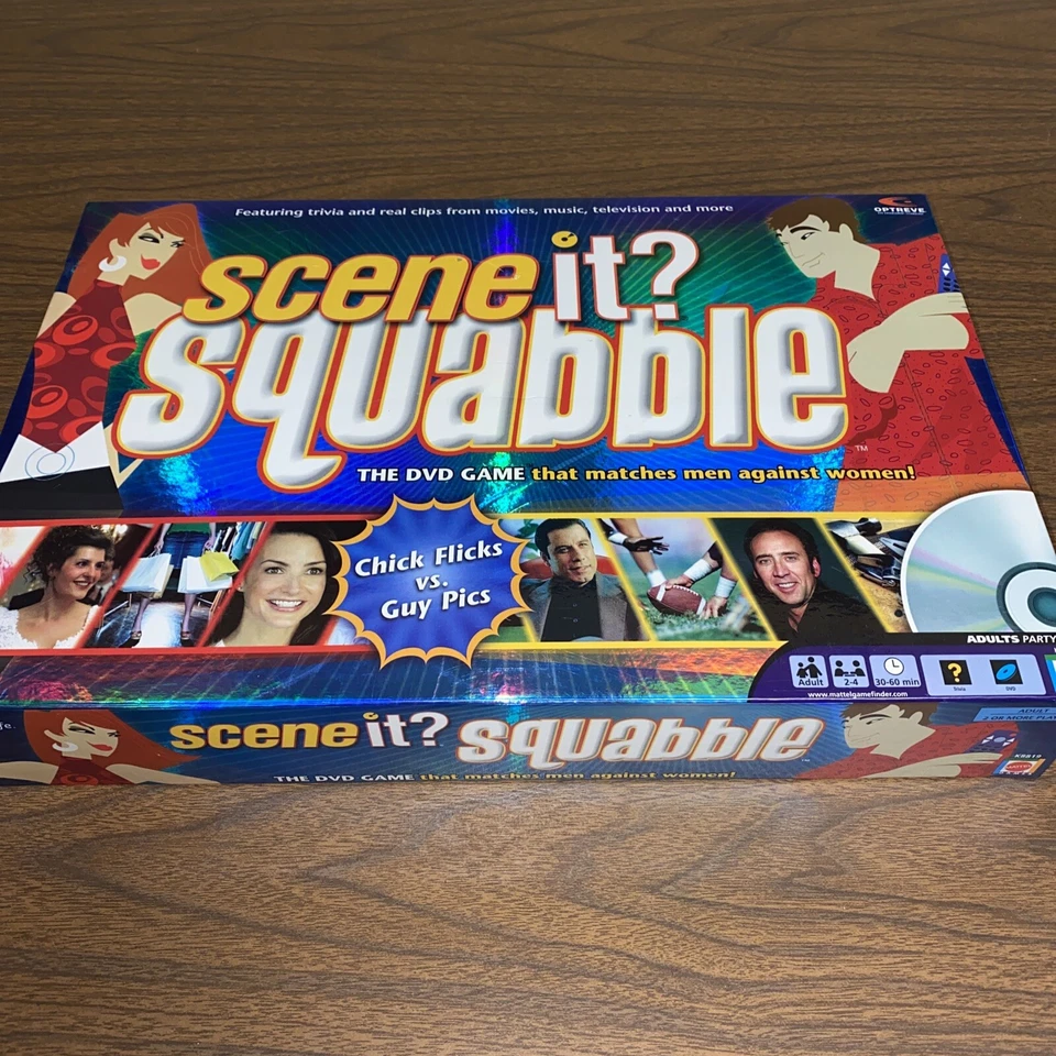 Scene It? Squabble Men Against Women Hours Of Fun 100% Complete - Image 2 of 4
