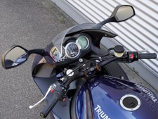 Abm Superbike Booster Top Yoke Triumph Sprint GT (215ND) | 11-ff | Black
