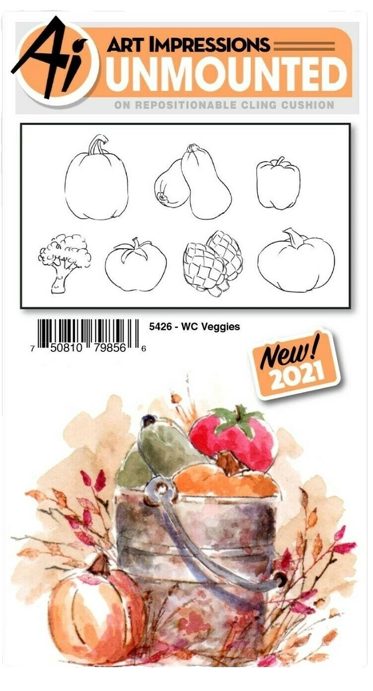 Art Impressions Food & Drink Craft Stamps
