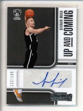 DZANAN MUSA 2018/19 CONTENDERS UP AND COMING ROOKIE AUTOGRAPH AUTO #/199 AK8543