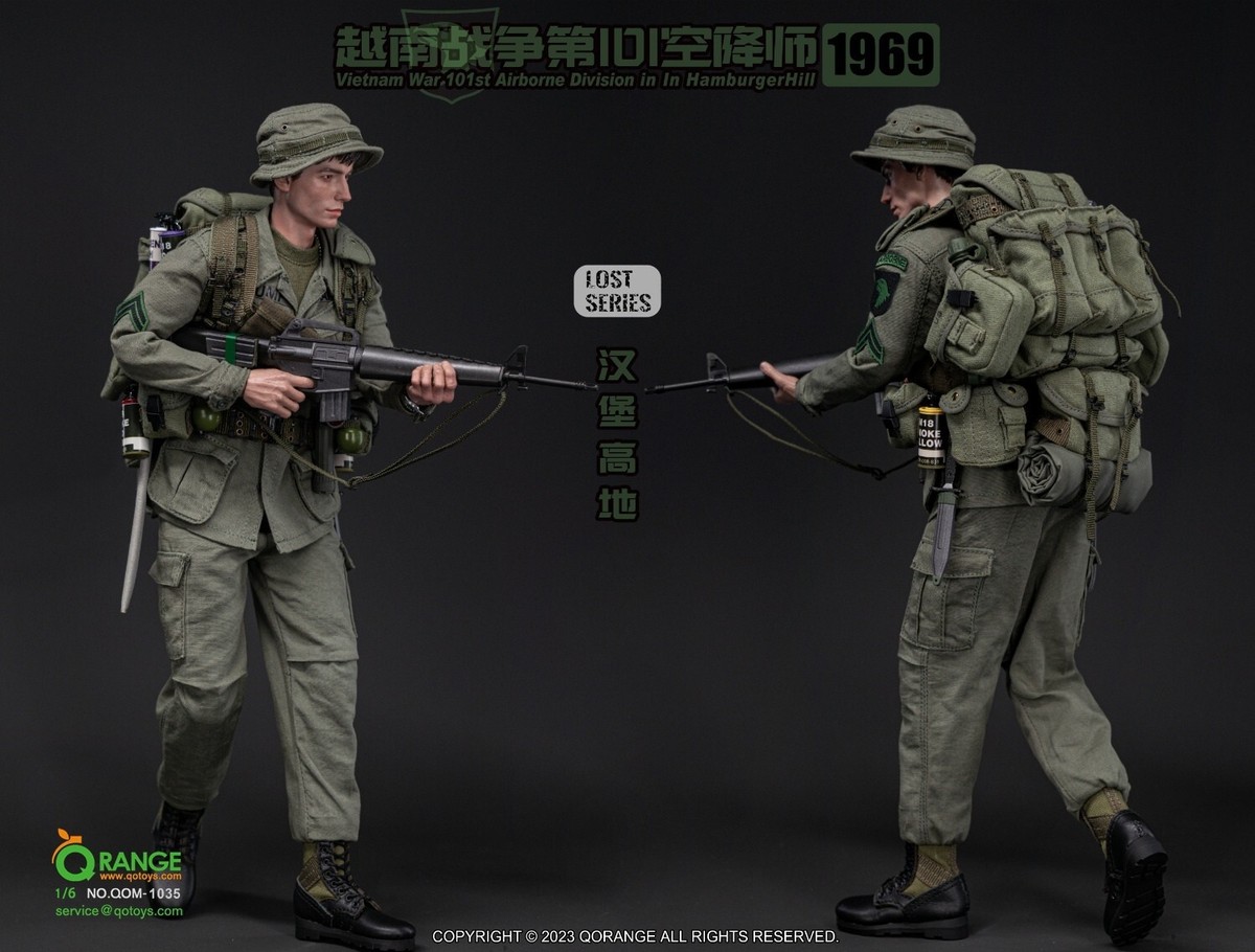 その他 QORANGE QOTOYS 1/6 Vietnam War 101st QOrange US 101st Airborne Division Hamburger Hill 1969