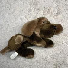 Etone Plush Puppy 8” 1981 Brown