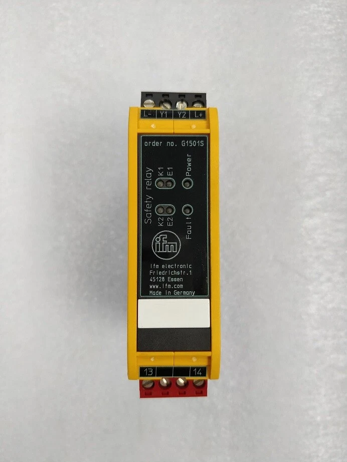 IFM G1501S SAFETY RELAY, 48 OFF