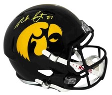 NOAH FANT AUTOGRAPHED SIGNED IOWA HAWKEYES FUL SIZE SPEED HELMET BECKETT