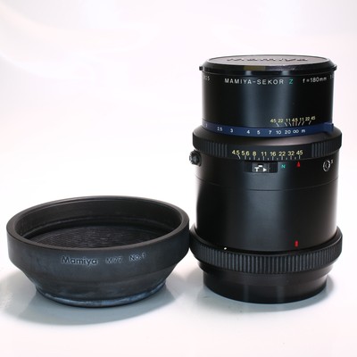 Mamiya-Sekor Z 180mm f/4.5 W-N Lens For Mamiya RZ67 Cameras -WMT 