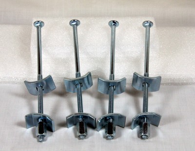 Kitchen Worktop Connector Bolts/ Clamps 6"/150mm x 4 | eBay