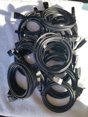 Lot 15 6 Foot HDMI High Speed Cable Cord HDTV 1080p
