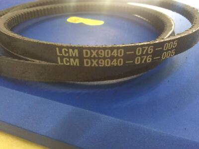 3-Piece EPDM Motor Belt Set For T400 / T600 Commercial Washers - High-Quality Replacement