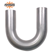 1.75" 1-3/4" 180 Degree 16ga Aluminized Mandrel U Bend Exhaust Tubing Header