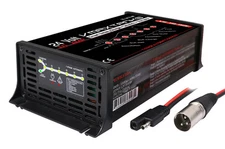 BC2410XM 24V 10A 7 Stage AGM Smart Charger Maintainer + 3 Pin Male XM Connector
