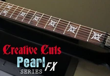 Metallica Ninja Star James Hetfield ESP EX MOP Vinyl Inlay Decal for ANY GUITAR