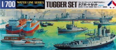 Tamiya 31509 Tugger Set Ship - Dioramen - Beiboote - Hilfsschiffe  1:700