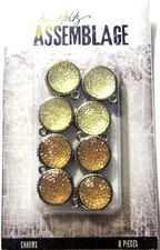 Gumdrop Jewelry Charms Tim Holtz Assemblage Set THA20034 NEW!