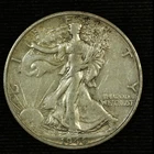 Walking Liberty Silver Half Dollar. 1946 S. Extra Fine. Lot # 9049-31-506