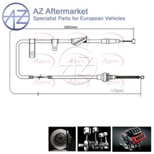 Fits Land Rover Freelander 1.8 2.0 TD4 AZ Rear Left Hand Brake Cable SPB101436