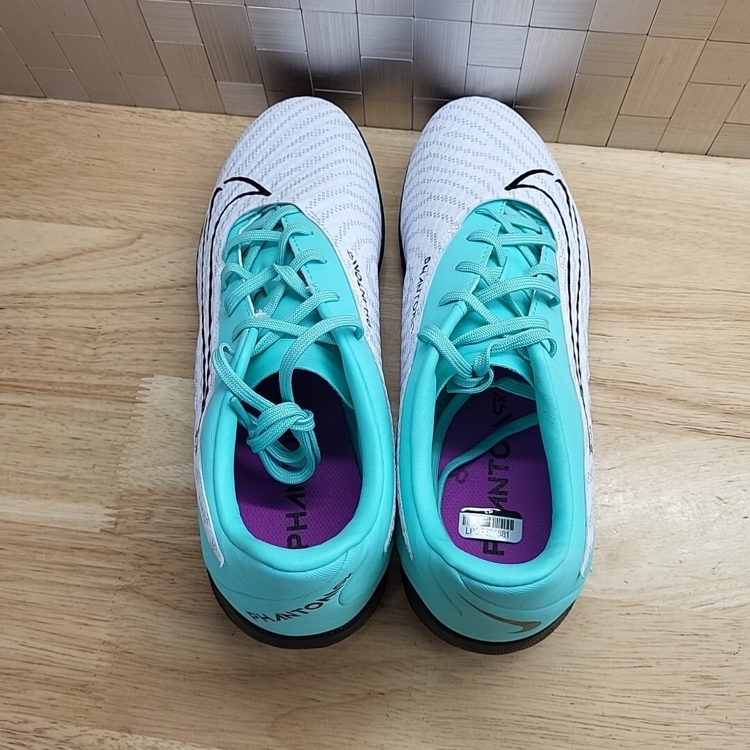 SZ 6M/7.5W Nike Phantom GX Academy IC Indoor Purple Blue White