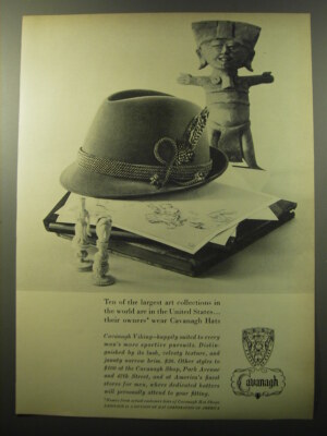 1960 Cavanagh Viking Hat Ad - Ten of the largest art collections in the world