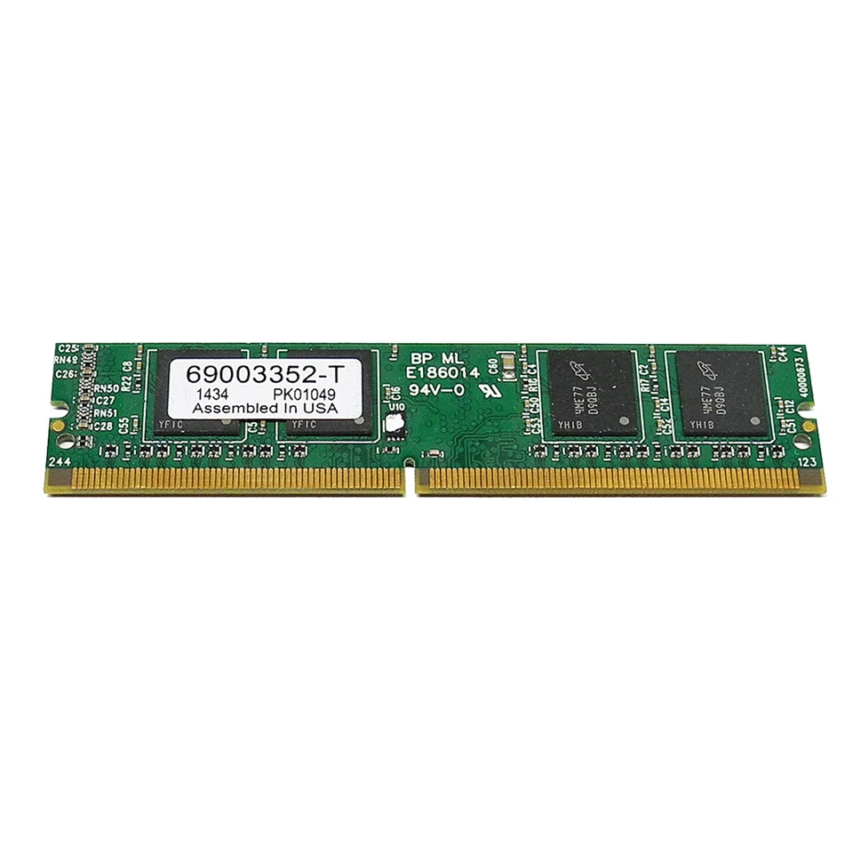 PNY Technologies 69003352-T 4 GB PC3-10600 DDR3 ECC 244-pin VLP Mini-UDIMM, H - Immagine 3 di 3