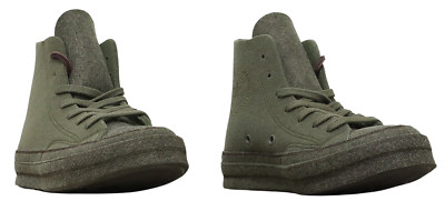 Size 5.5 Tarmac Stone Converse Chuck 70 HI Top x J.W. Anderson Felt 2018 162954C