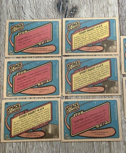 Star Wars Heritage Topps Trading Cards 2004 Yellow Border Lot of 8 Anakin - Afbeelding 11 van 19