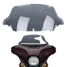 10.5" Smoke Wave Windshield Windscreen For-Harley Touring Street Glide 14-2023