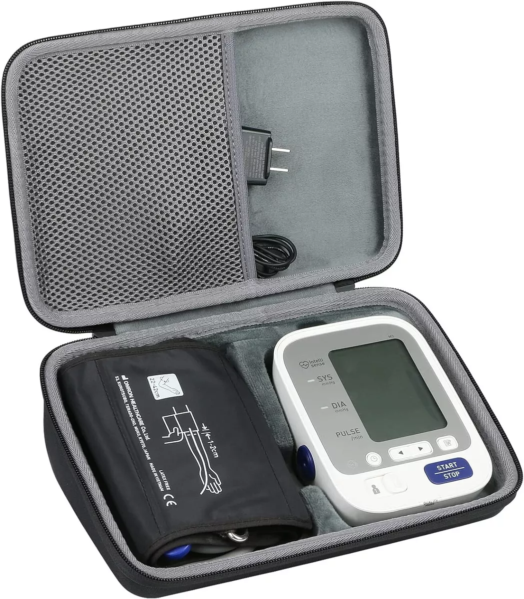 Hard Case Omron 5 Series Advanced Accuracy Upper Arm Blood Pressure Monitor