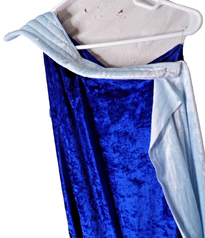 Halloween Fun World Blue/White Toga Costume Sz SC/MC 2-8 - Image 3 of 4