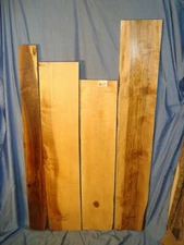 black walnut and tiger maple boards lumber crafts wood knife scales 