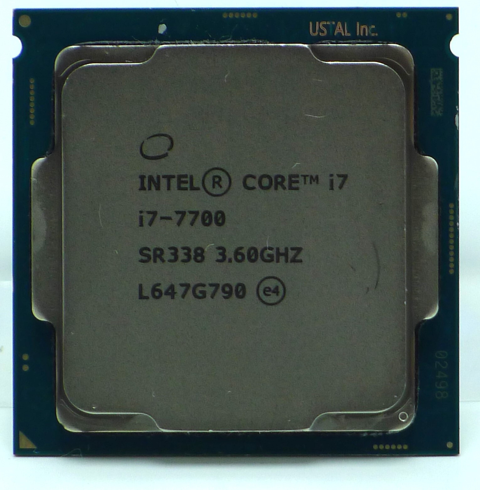 Intel Core i7-7700 CPU LGA 1151　動作確認済み Core i7-7700 CPU 動作確認済み LGA1151｜Yahoo!フリマ（旧
