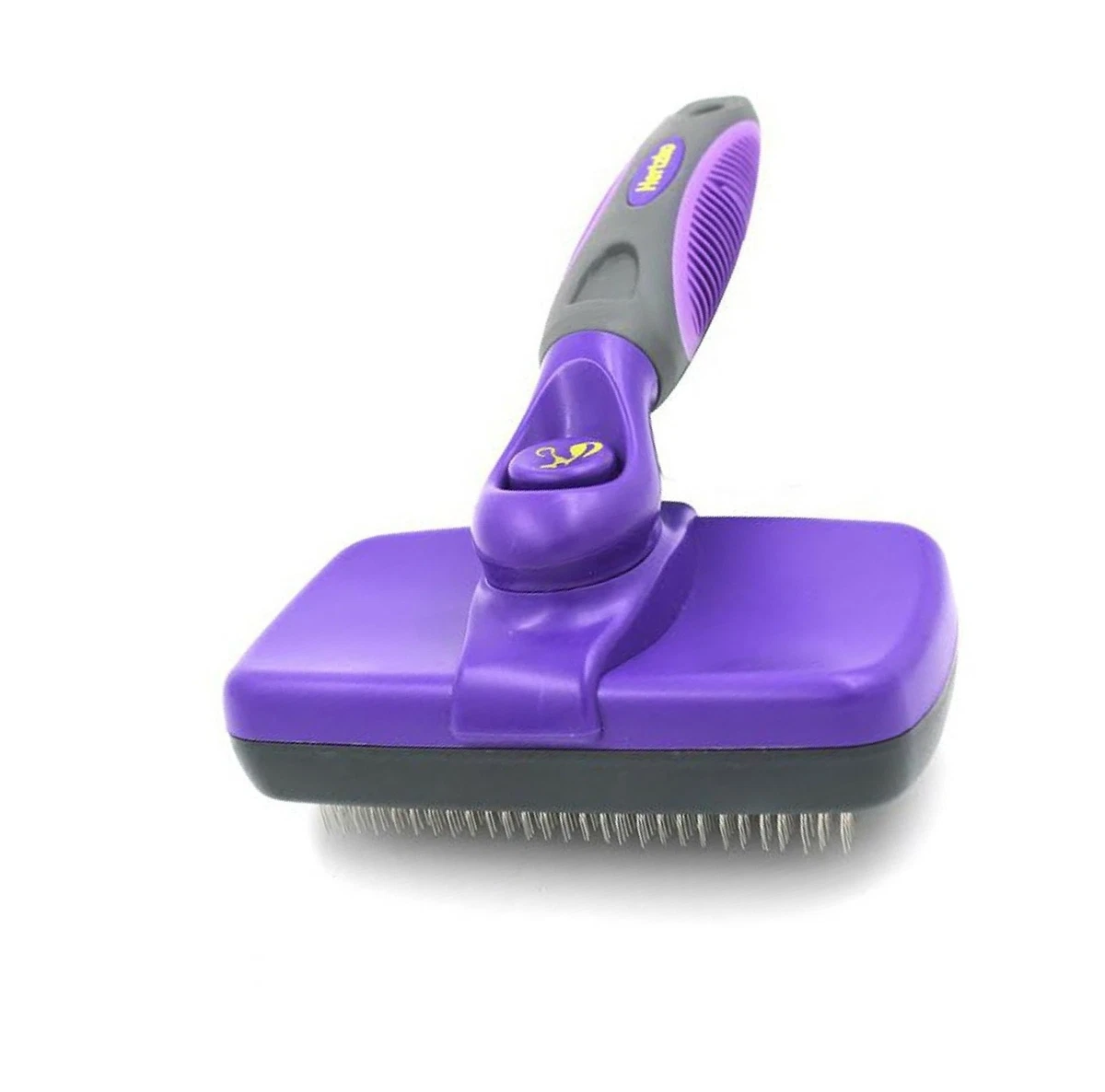 Hertzko self best sale cleaning slicker brush