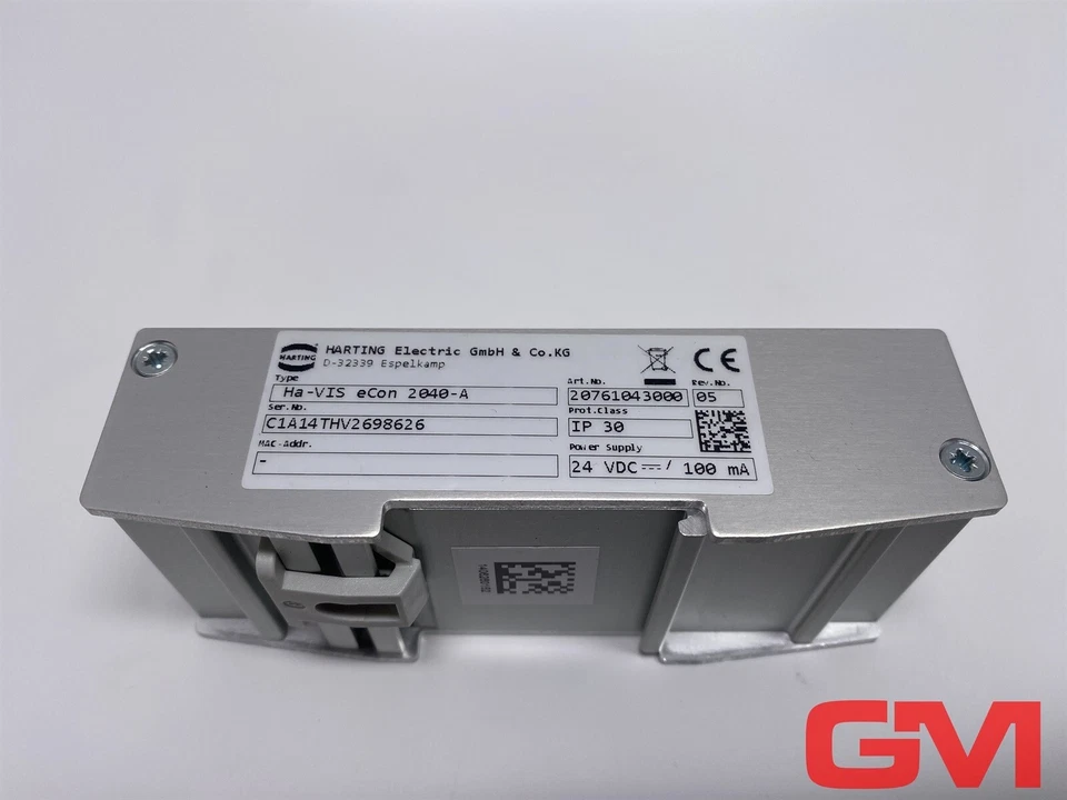 Harting Unmanaged Ethernet Switch Ha-VIS eCon 2040-A ethernet switch 20761043000 - Bild 2 von 4