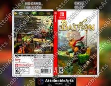 Bastion: Game Case/Custom Cover (Nintendo Switch 2018) - NO GAME INCL.