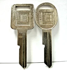 Ilco Look Alike GM-A & GM-B Key Blank Set-1967, 71', 75', 79', 1983-86-GM