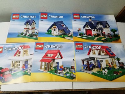 lego apple tree house instructions