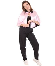 Adult Women's Vampire Cape Costume,Pink  Black Halloween Costume, HC-756