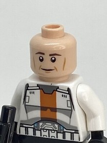 LEGO Star Wars Republic Trooper Minifigure sw0444 75001 With Cheek Lines