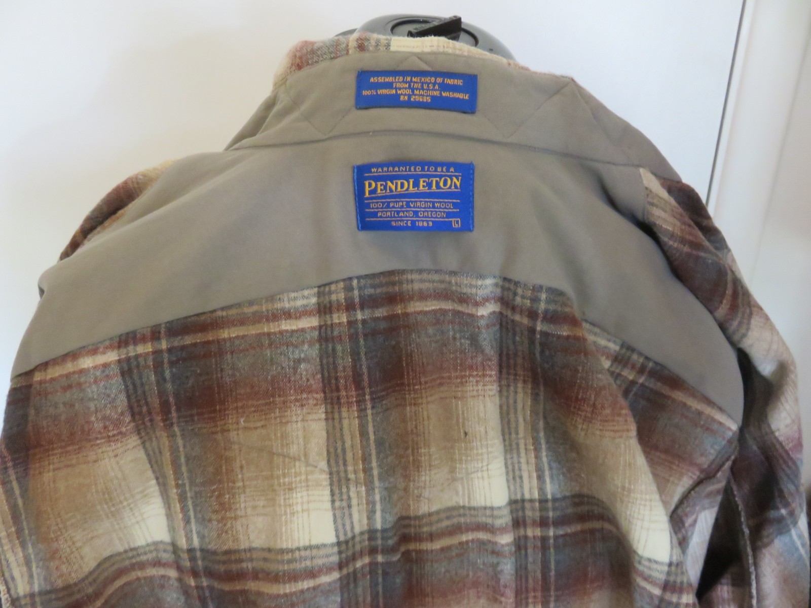 Pendleton Heritage Wool Plaid Western Long Sleeve… - image 15