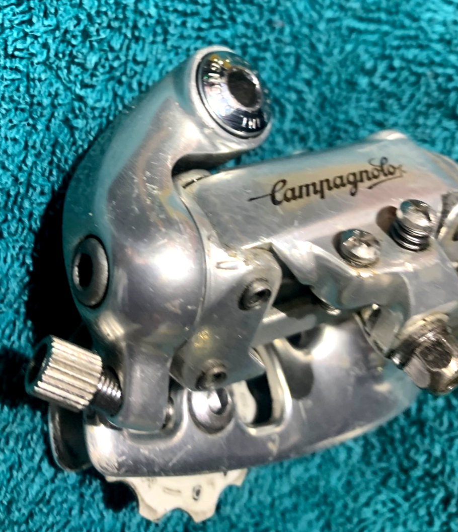Vintage CAMPAGNOLO CHORUS C-Record Era 6/7/8s Short Cage Rear