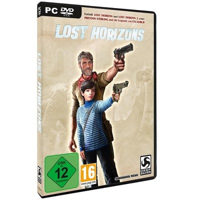Lost Horizons inkl Lost Horizon 1 und 2 + Preston Sterling PC DVD, NEU&OVP