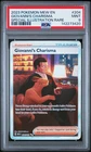 2023 POKEMON MEW EN-151 SPECIAL ILLUSTRATION RARE #204 GIOVANNI'S CHARISMA PSA 9