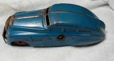 Schuco Patent 1250 tin key windup toy car works missing key Zone Germany